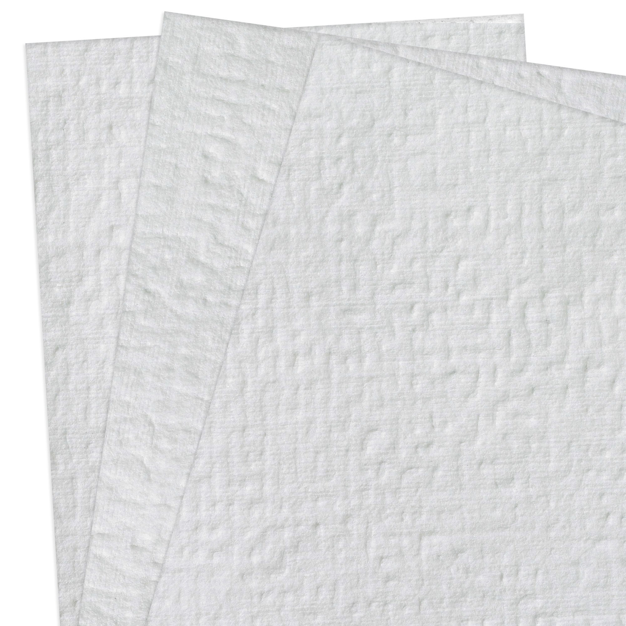 WYPALL WypAll® X70 Power Clean™ 8381 White Cloths for Industrial Cleaning, Dry Use, Box of 300, 421 x 375mm, Repeat Use