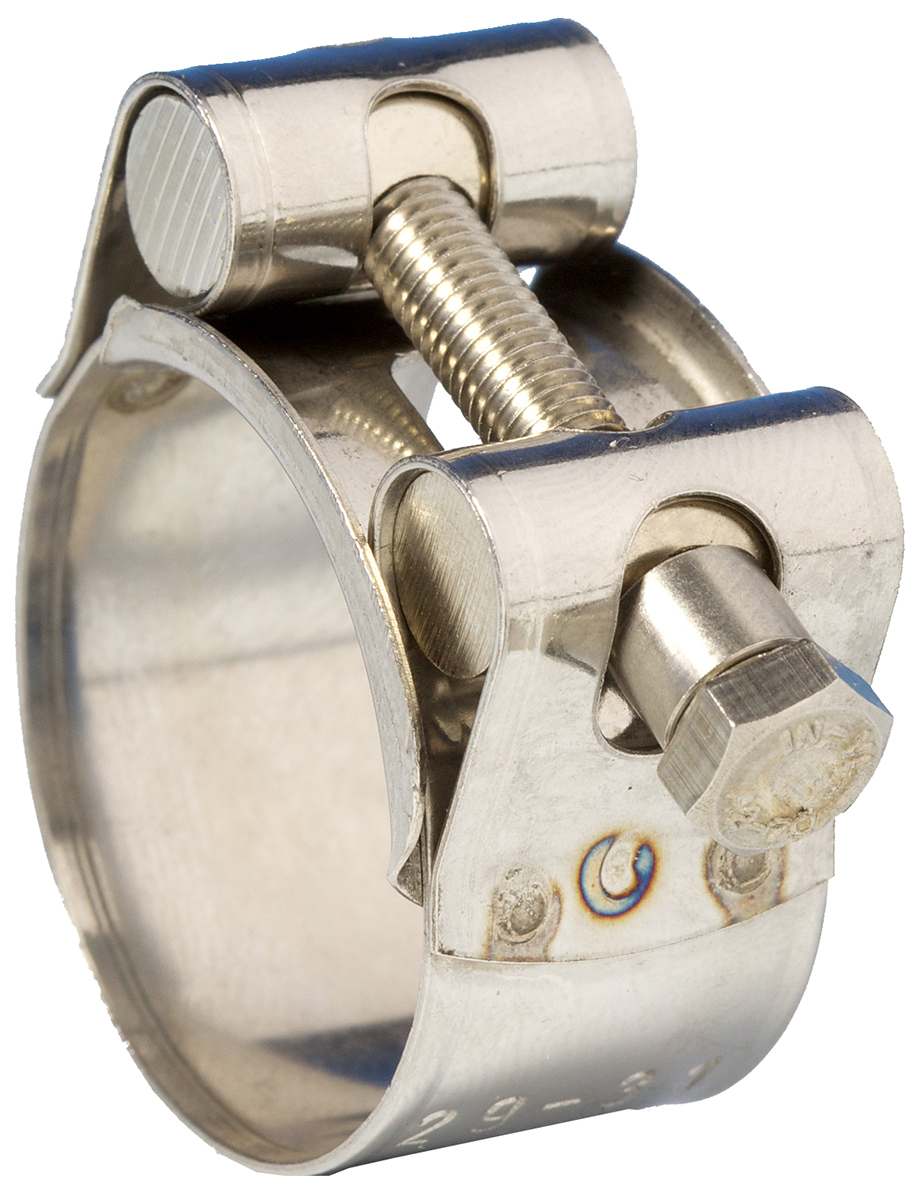 Jubilee Stainless Steel Bolt Head Bolt Drive, 18mm Band Width, 29 → 31mm ID