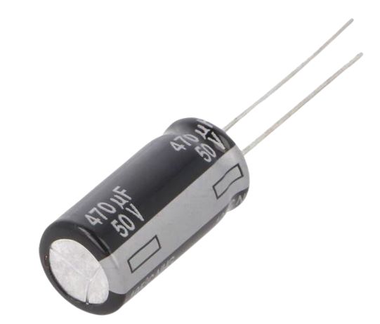 Panasonic 470μF Aluminium Electrolytic Capacitor 50V dc, Radial, Through Hole - ECA1HHG471B