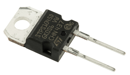 STMicroelectronics Switching Diode, 8A 400V, 2-Pin TO-220AC STTH8R04D