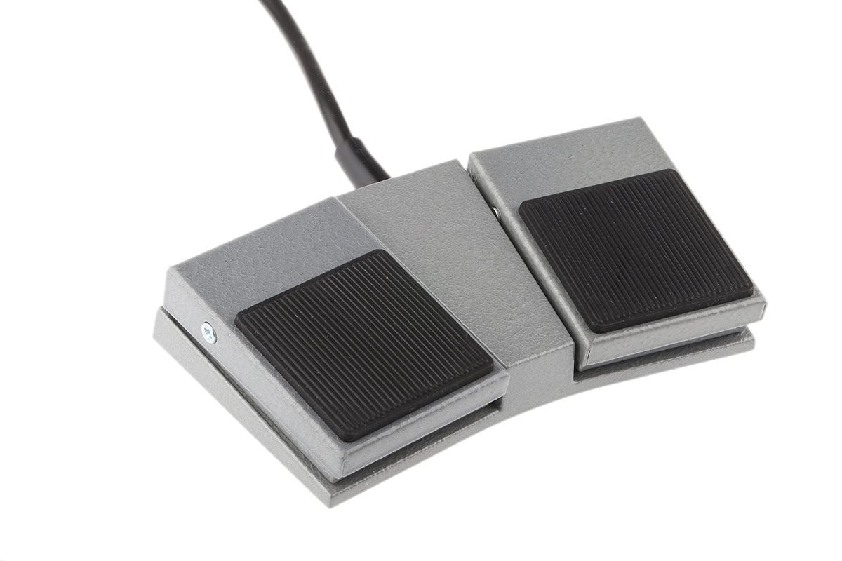 Herga General Purpose Momentary Foot Switch - 16 SWG Mild Steel Case Material, 2 X SPSTN/O, 3 A@ 24 V dc, 3 A@ 250 V ac