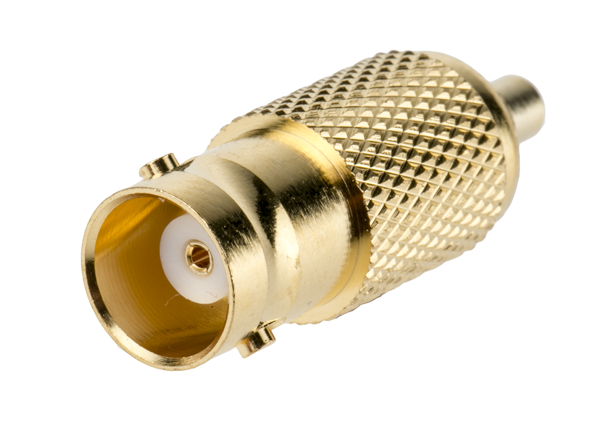 RS PRO Straight 50Ω RF Adapter SMB Socket to BNC Socket 4GHz