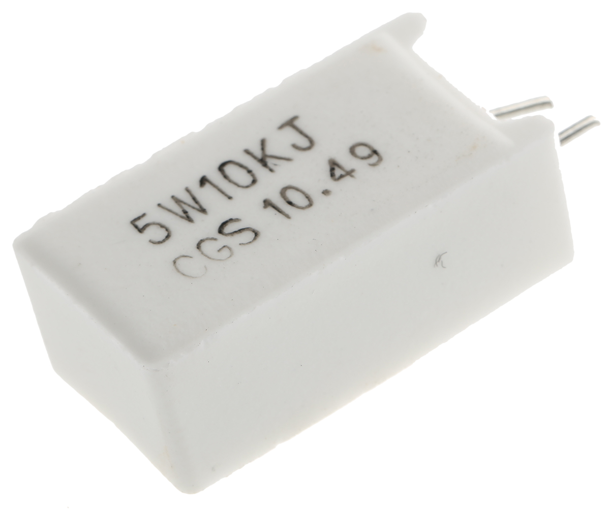 TE Connectivity 10kΩ Metal Oxide Resistor 5W ±5% SQMR510KJ