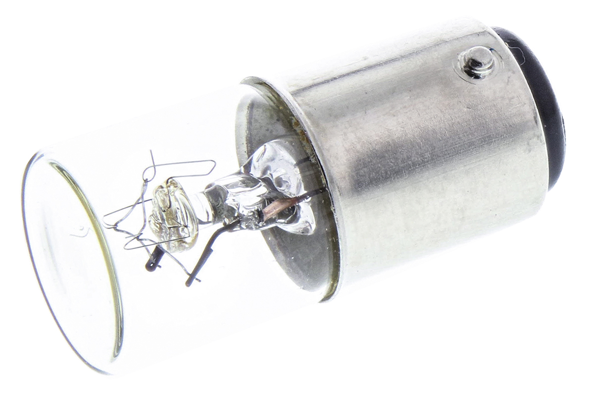 Orbitec BA15d Indicator Light, Clear, 48 V, 100 mA, 2000h