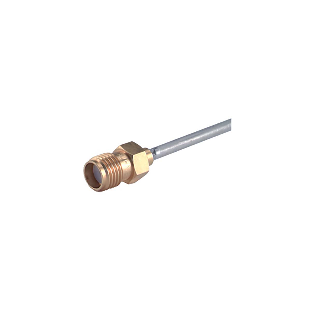 Huber+Suhner 21_SMA-50-3-15/111_NE Series, Jack Cable Mount SMA Connector, 50Ω, Straight Body
