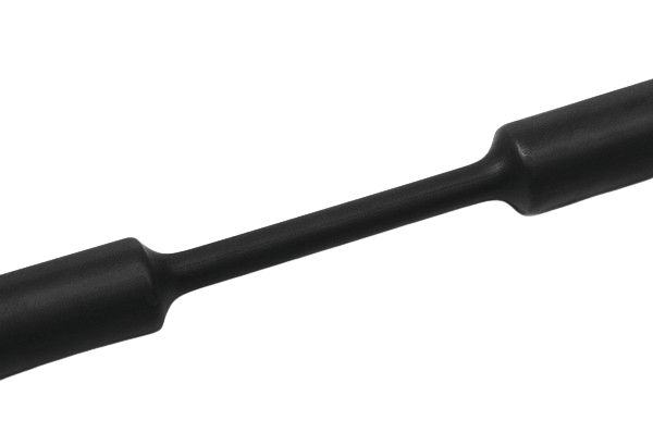 HellermannTyton Heat Shrink Tubing, Black 38.1mm Sleeve Dia. x 30m Length 2:1 Ratio, TCN20 Series