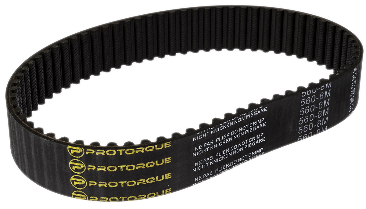 RS PRO Timing Belt, 70 Teeth, 560mm Length, 30mm Width