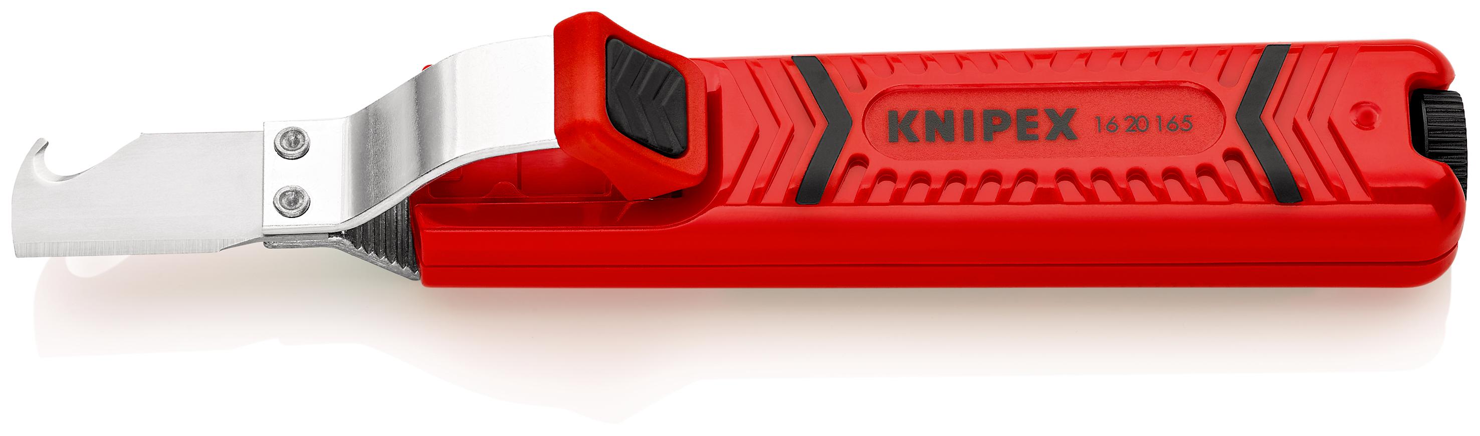 Knipex Drawing tool, 8mm Min, 28mm Max, 165 mm Overall