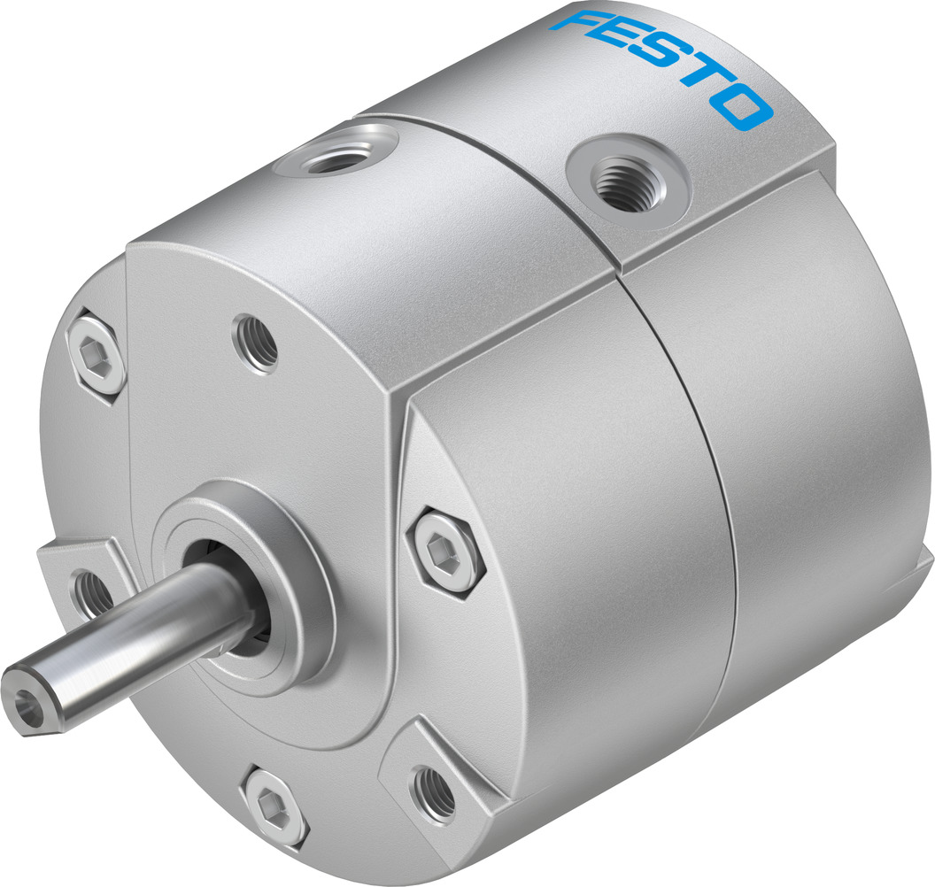 Festo DRVS Series 8 bar Double Action Pneumatic Rotary Actuator, 90° Rotary Angle, 12mm Bore