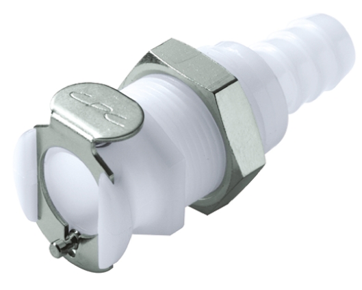 Colder Products Hose Connector, Straight Hose Tail Coupling 3/8in ID, 8.3 bar