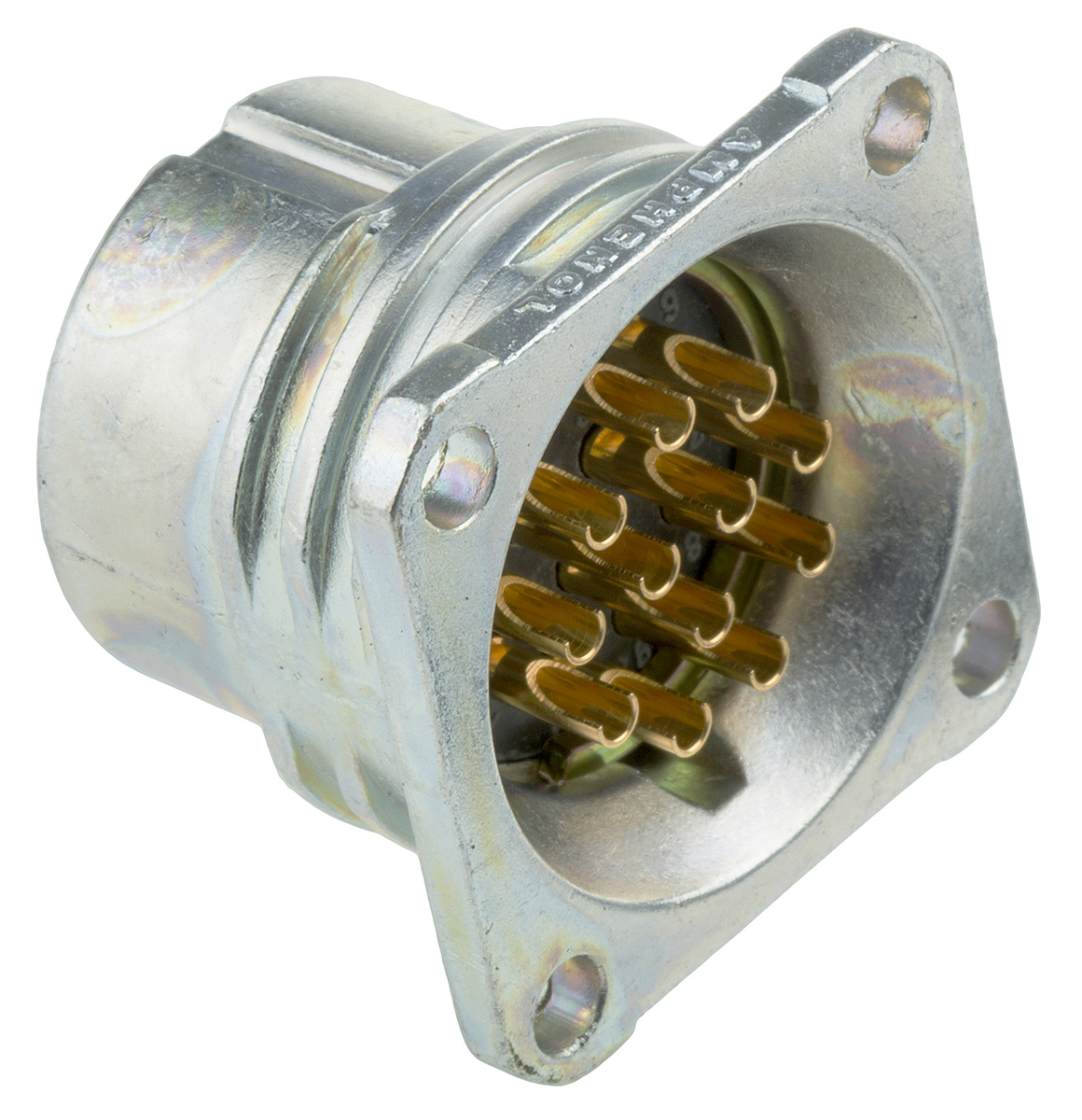 Amphenol Socapex Circular Connector, 12 Contacts, Panel, Standard Connector, Socket, Female, IP67, SL61 Series