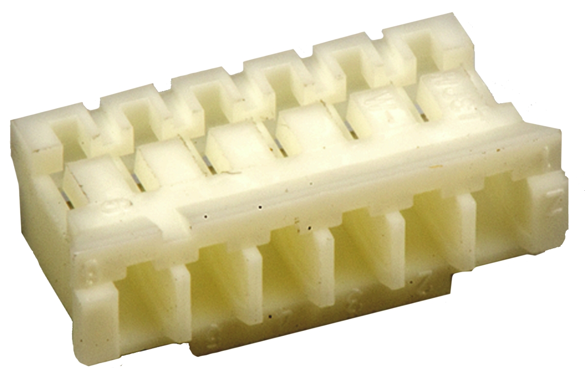 JST, PHR Female Connector Housing, 2mm Pitch, 6 Way, 1 Row