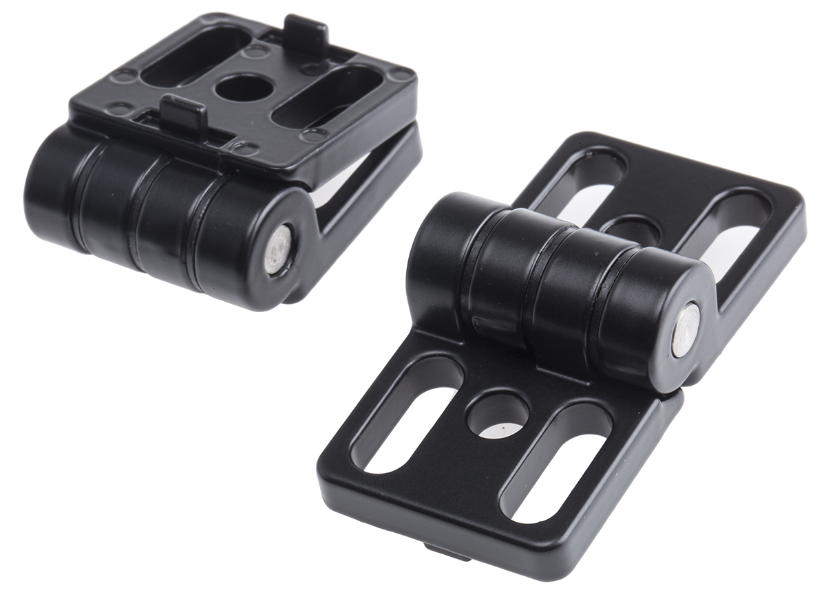 RS PRO Door Hinge, 30, 6mm Slot, 30 mm Strut Profile