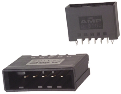 TE Connectivity D-3000 Series Straight Through Hole PCB Header, 5 Contact(s), 3.81 mm Pitch, 1 Row, Shrouded