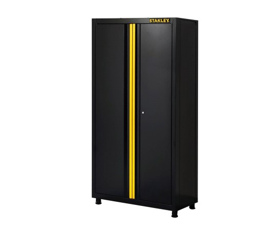 Stanley 2 Door Steel Floor Standing Storage Cabinet, 183 x 93 x 46cm