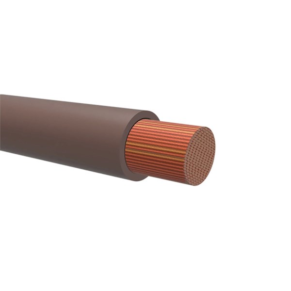 NEMIQ 50994 Series Brown 1.5 mm² Hook Up Wire, 1, 100m, PVC Insulation, 50994-2-100