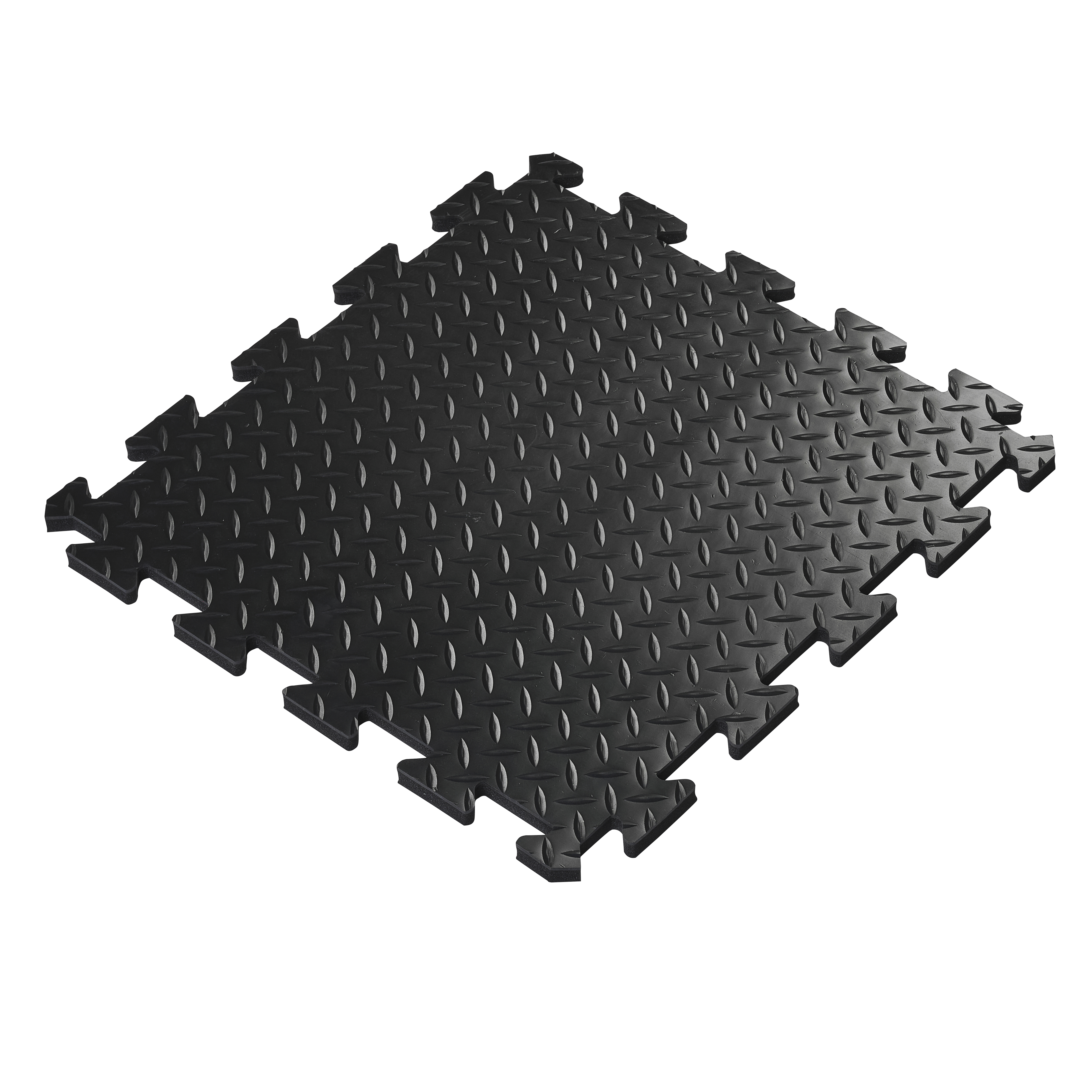 Coba Europe Deckplate Connect PVC Anti-Fatigue Mat, 50cm x 50cm x 15mm