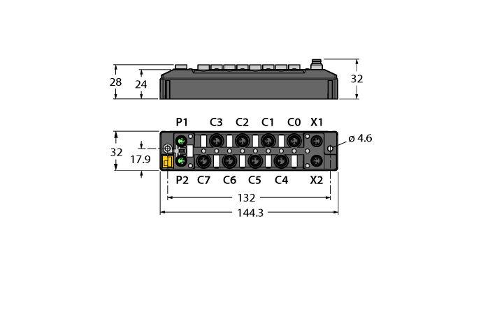 Turck TBEN-S1 Series I/O module