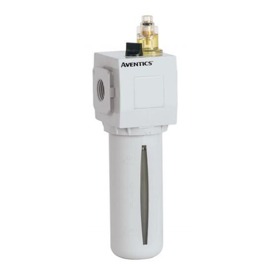 EMERSON – AVENTICS G 3/8 0.71 (Minimum) SCFM, 20 (Minimum) L/min Pneumatic Air Lubricator 10 bar, 652 Series