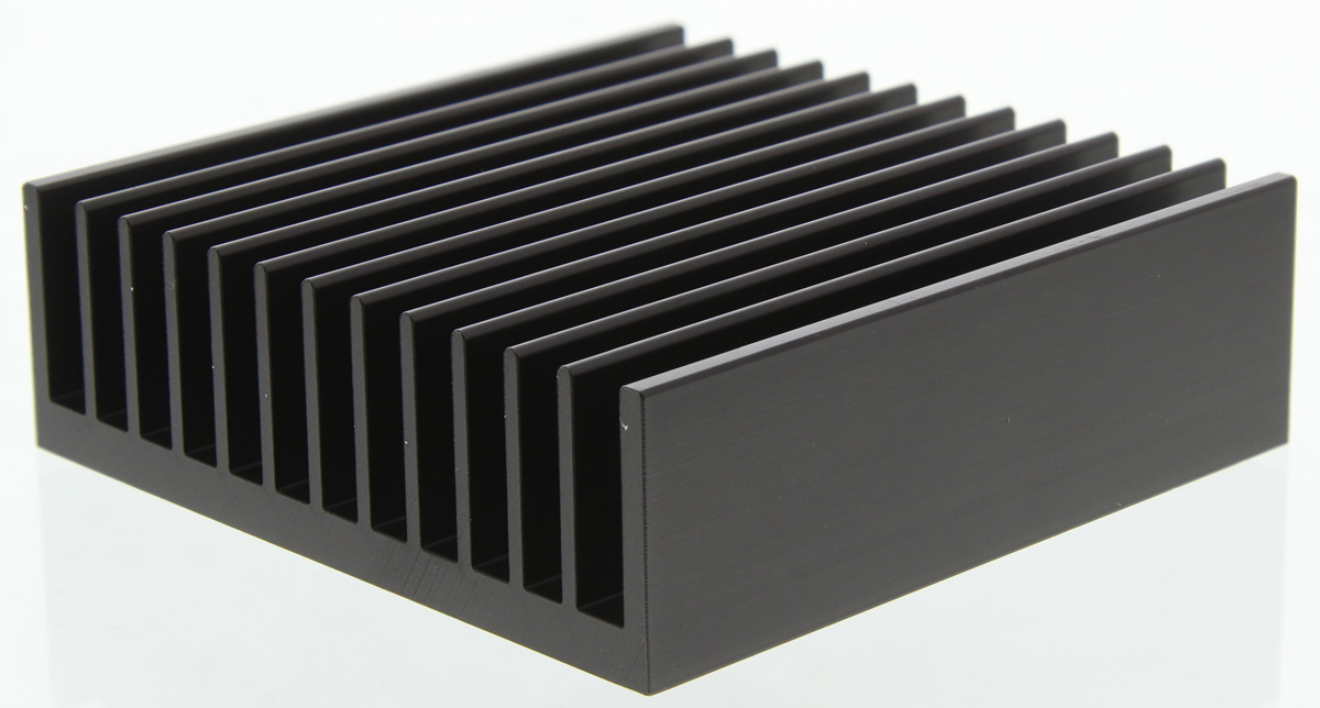 AAVID THERMALLOY Heatsink, Universal Square Alu, 1.79°C/W, 101.6 x 101.6 x 31.75mm
