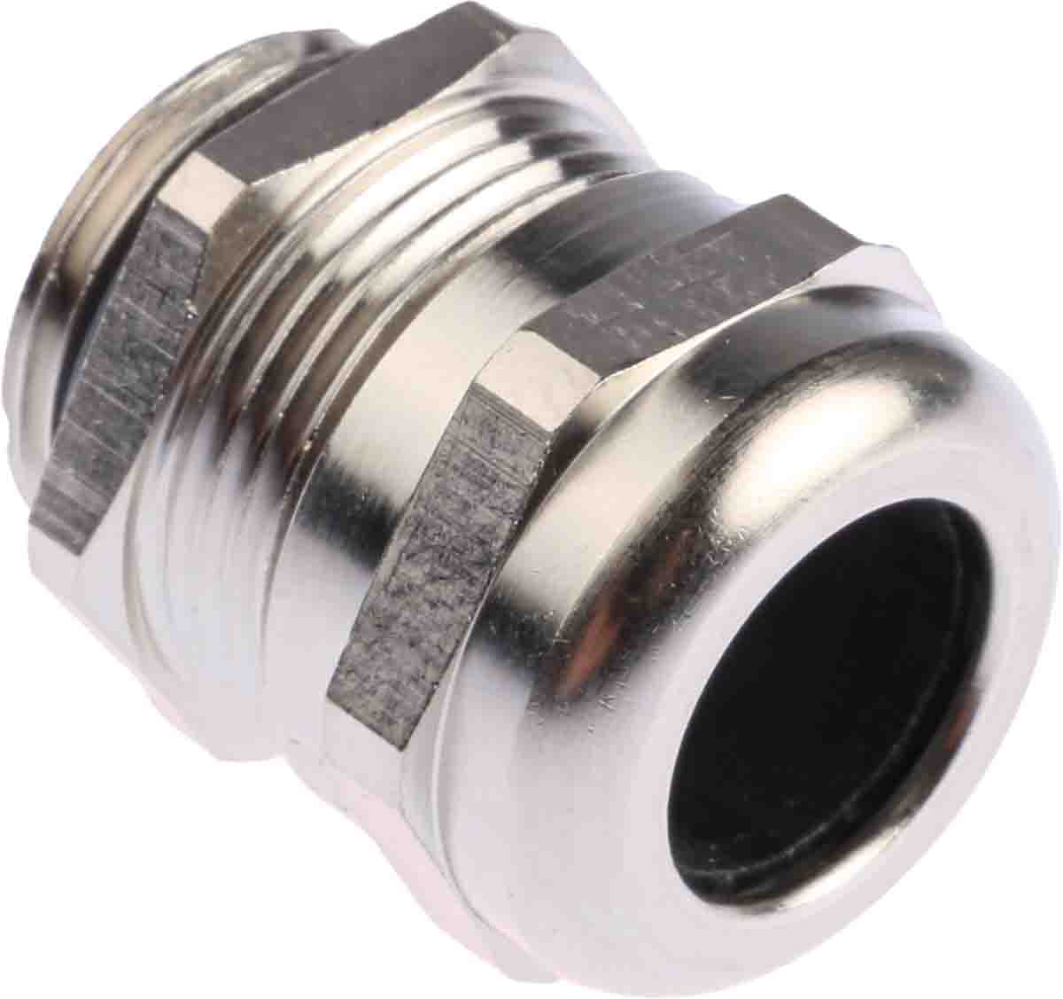 HARTING Han CGM-M Series Metallic Metal Cable Gland, M20 Thread, 10mm min., 14mm max., IP68