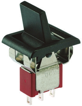 TE Connectivity SPDT, On-(On) Rocker Switch Panel Mount