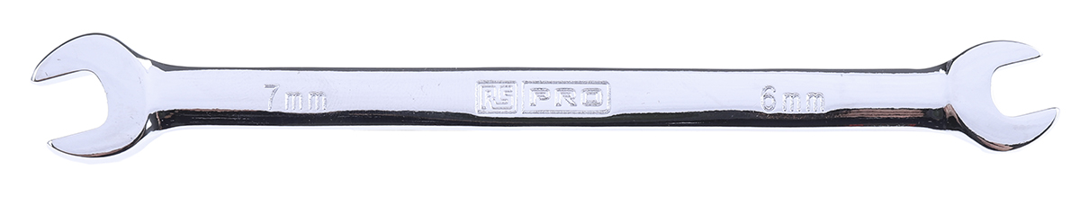 RS PRO Double Ended Open Spanner, 6mm, Metric, Double Ended
