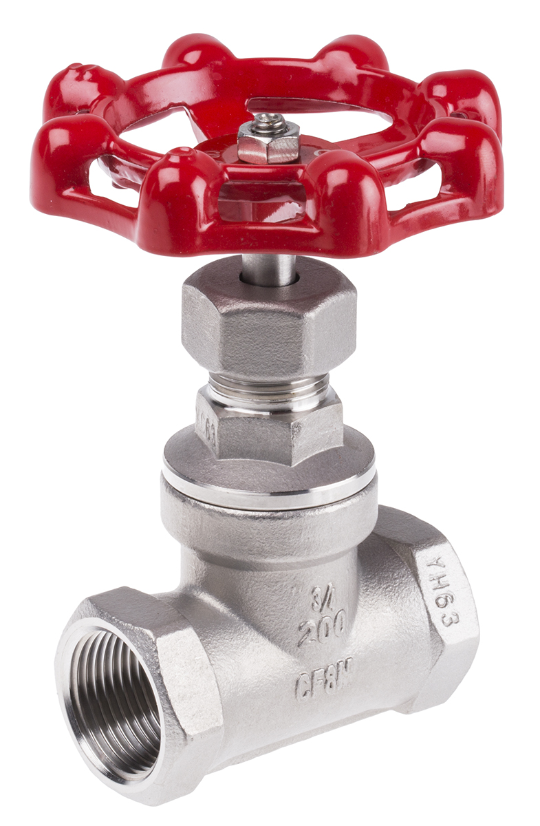 RS PRO Stainless Steel Globe Valve, 3/4 in BSP 32 bar