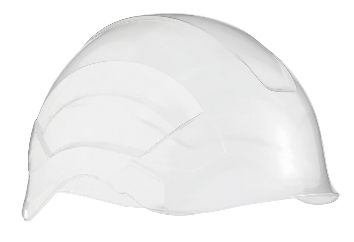 Petzl Polycarbonate White Hard Hat Protector, Vertex