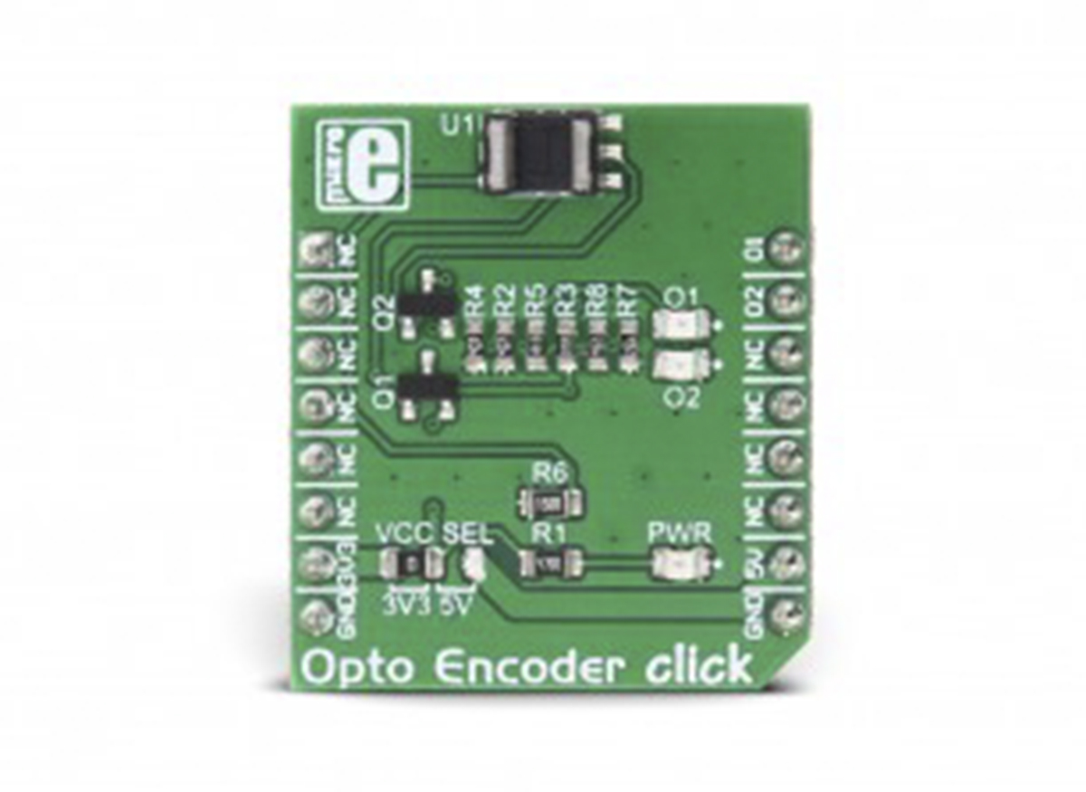 MikroElektronika Opto Encoder Click TCUT1600X01 mikroBus Click Board MIKROE-2549