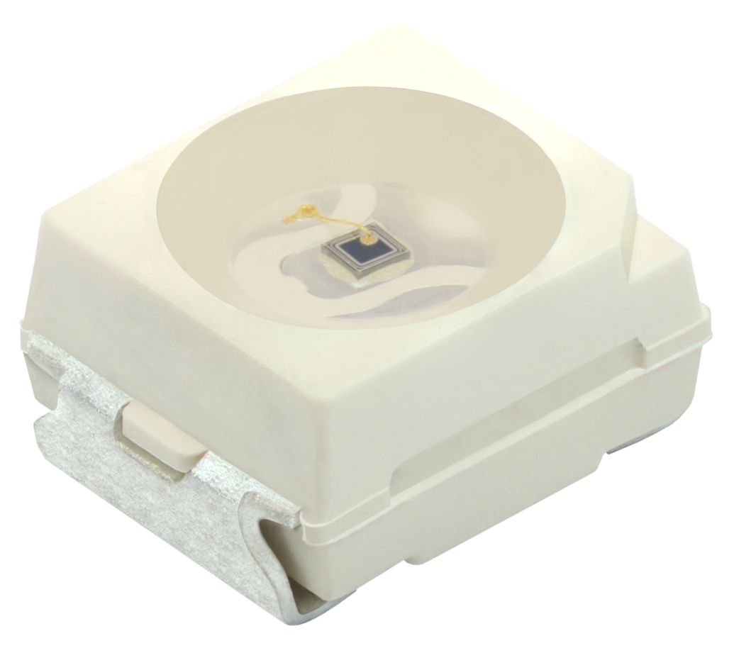 VEMT3705-GS08 Vishay, VEMT3705 60 Near Infrared Radiation, Visible Infrared Radiation Phototransistor, Surface Mount