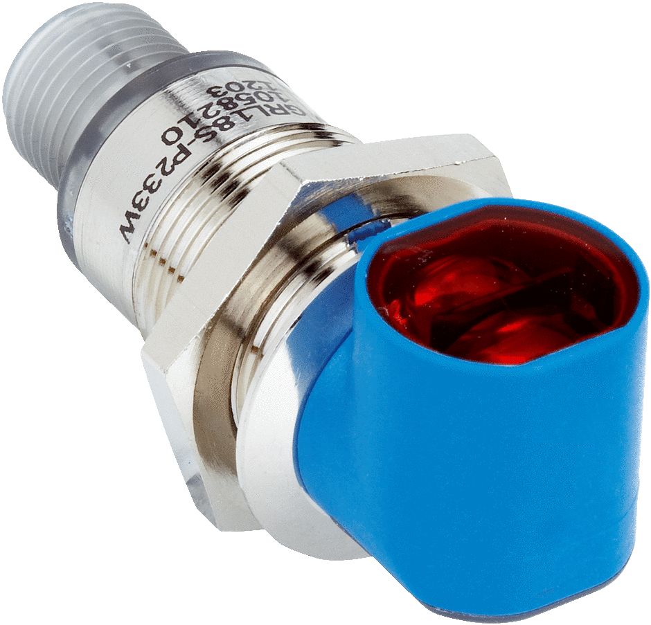 SICK Through Beam Photoelectric Sensor, Barrel Sensor, 0 → 15 m Detection Range