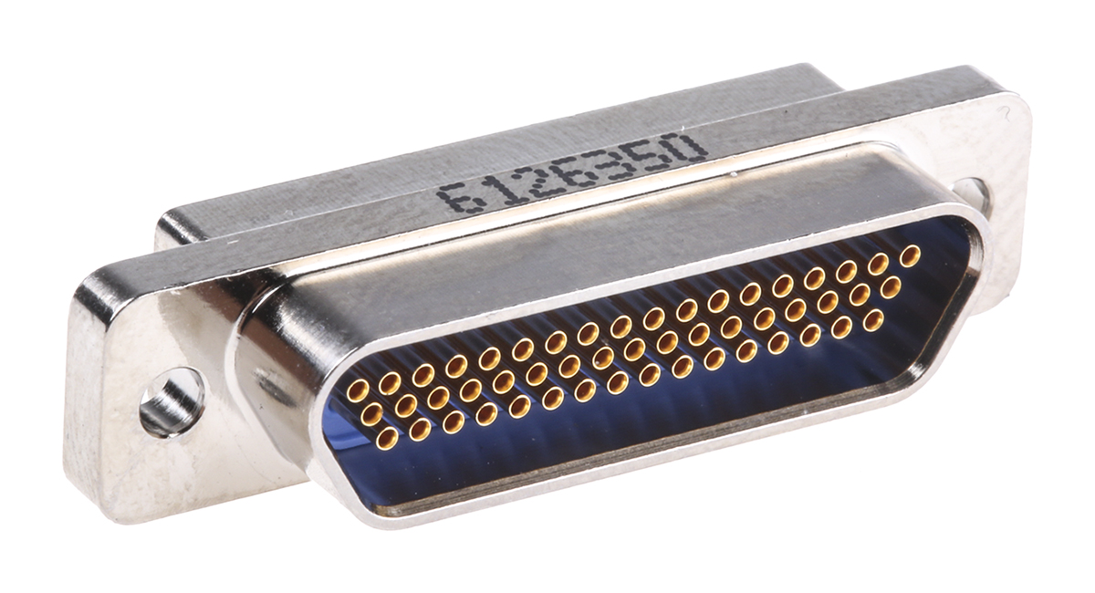 Glenair MWDM 51 Way Panel Mount D-sub Connector Socket