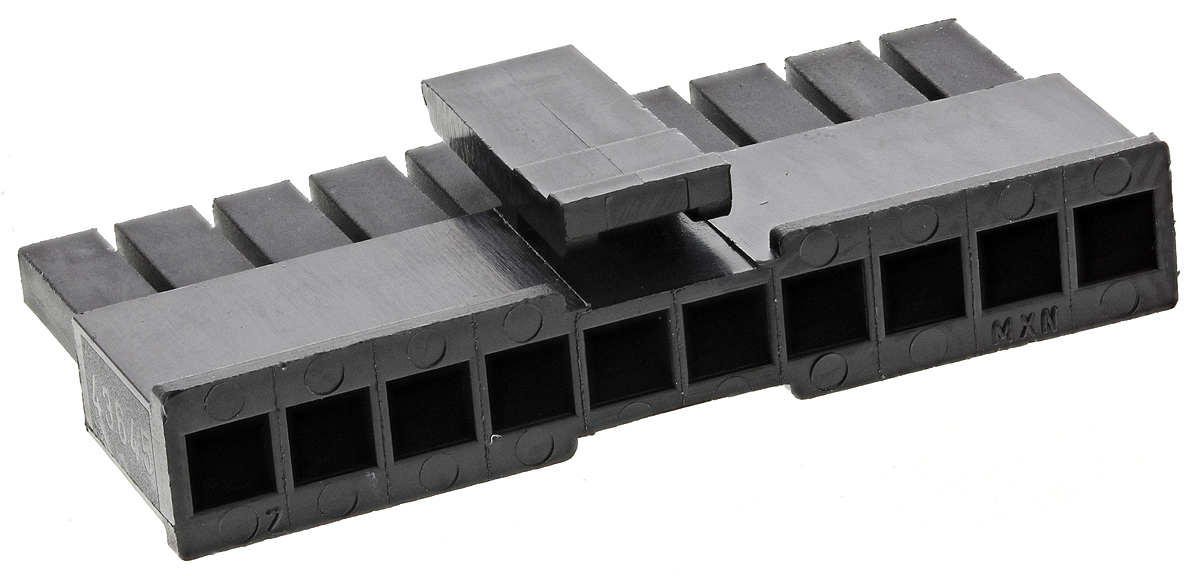 Molex, Micro-Fit 3.0 Female Connector Housing, 3mm Pitch, 10 Way, 1 Row