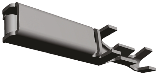 TE Connectivity Dynamic 3000 Series Female Crimp Terminal, 28AWG Min, 24AWG Max