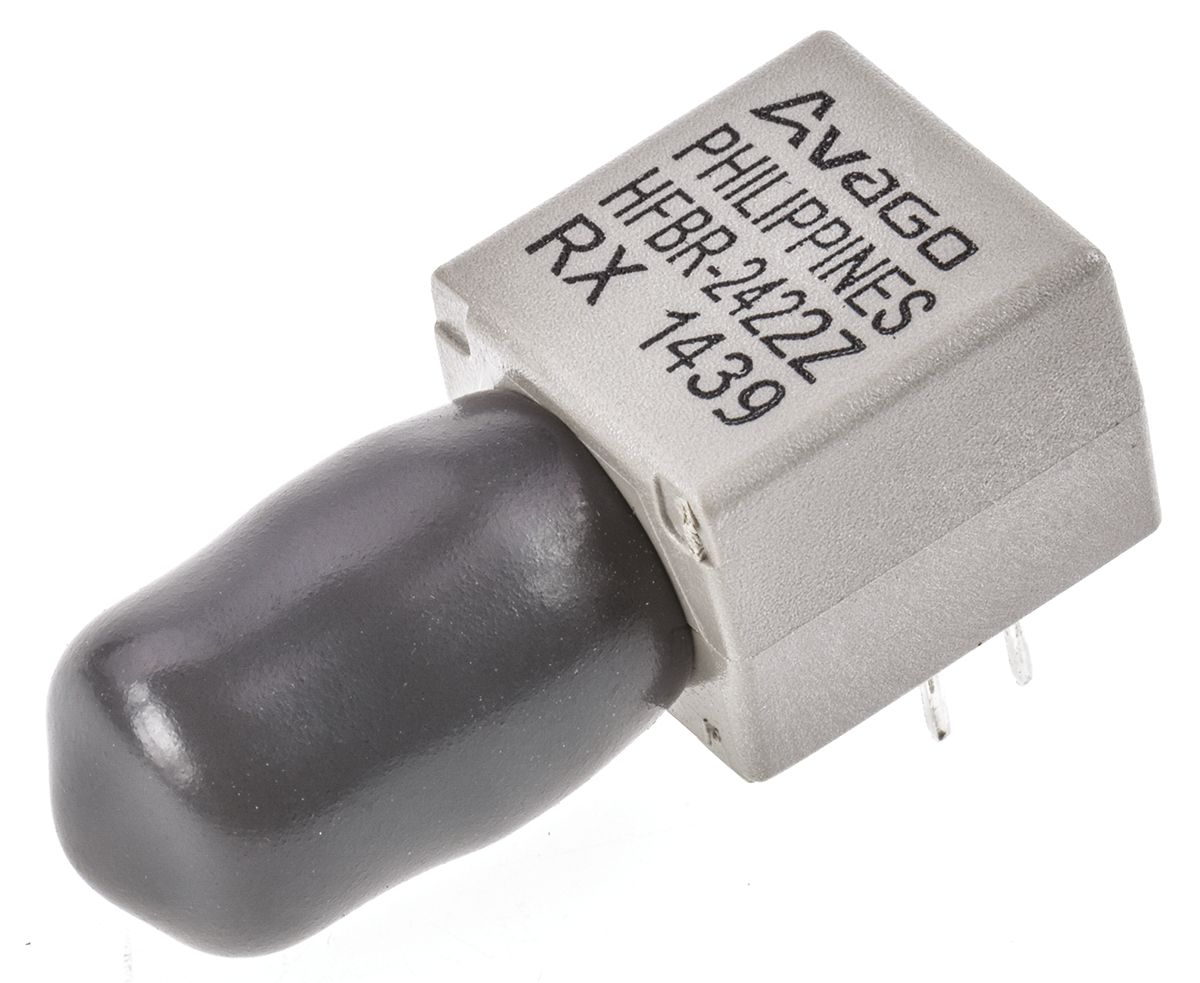 Broadcom HFBR-2422Z 5MBd 820Nm Fibre Optic Receiver, Round, FC Connector