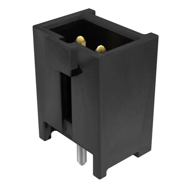 Molex C-Grid III Series Vertical Through Hole PCB Header, 2 Contact(s), 2.54 mm Pitch, 1 Row, Shrouded