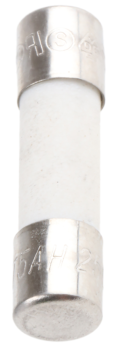 RS PRO 5A T Ceramic Cartridge Fuse, 5 x 20mm