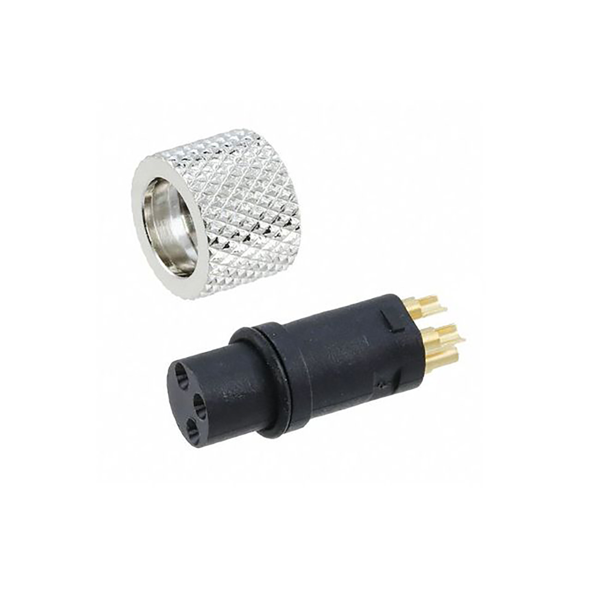 Norcomp Circular Connector, 4 Contacts, Panel, M8 Connector, Plug, Male, IP67, M Series
