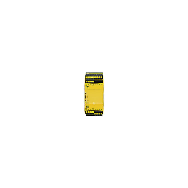 Pilz 751 1 Auxiliary Contacts Safety Relay 24V dc, Single Channel 8 Safety Contacts