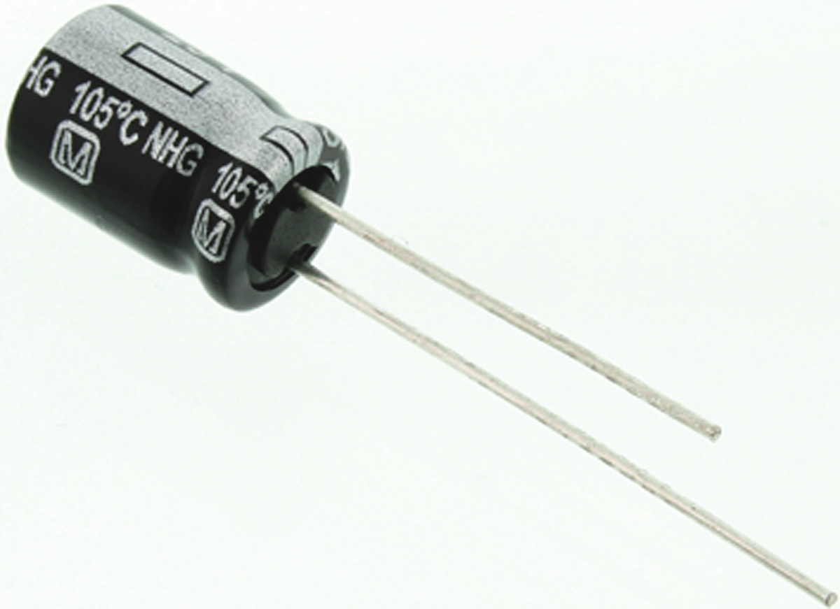 Panasonic 220μF Aluminium Electrolytic Capacitor 25V dc, Radial, Through Hole - ECA1EHG221