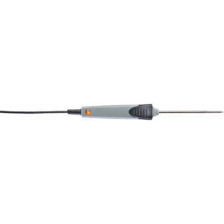 Testo NTC Immersion, Penetration Temperature Probe, 50/115mm Length, 4/5mm Diameter, +150 °C Max, With SYS Calibration