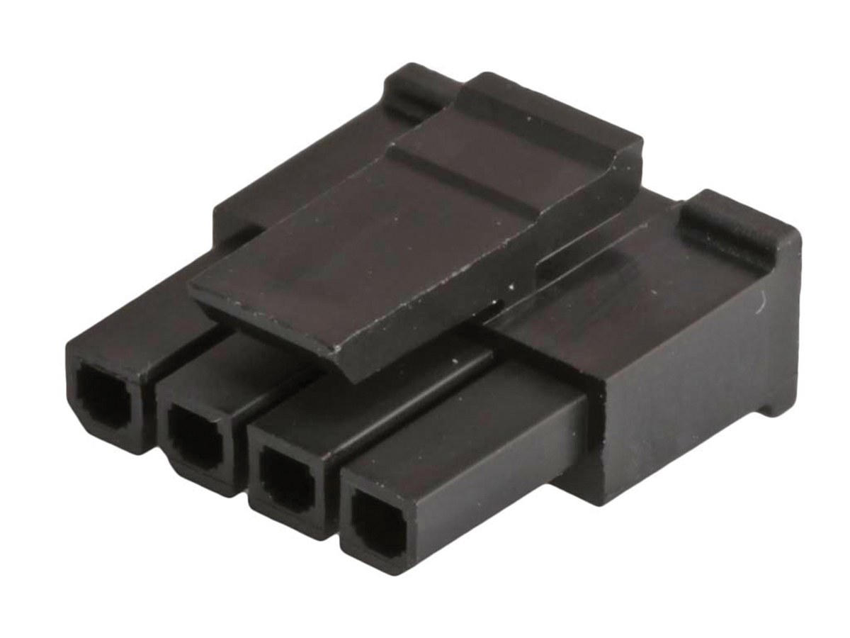 Molex, Micro-Fit Female Crimp Connector Housing, 3mm Pitch, 4 Way, 1 Row
