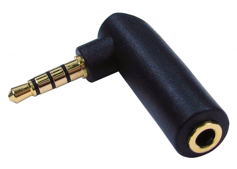RS PRO A/V Connector Adapter, Male 3.5 mm Stereo to Female 3.5 mm Stereo