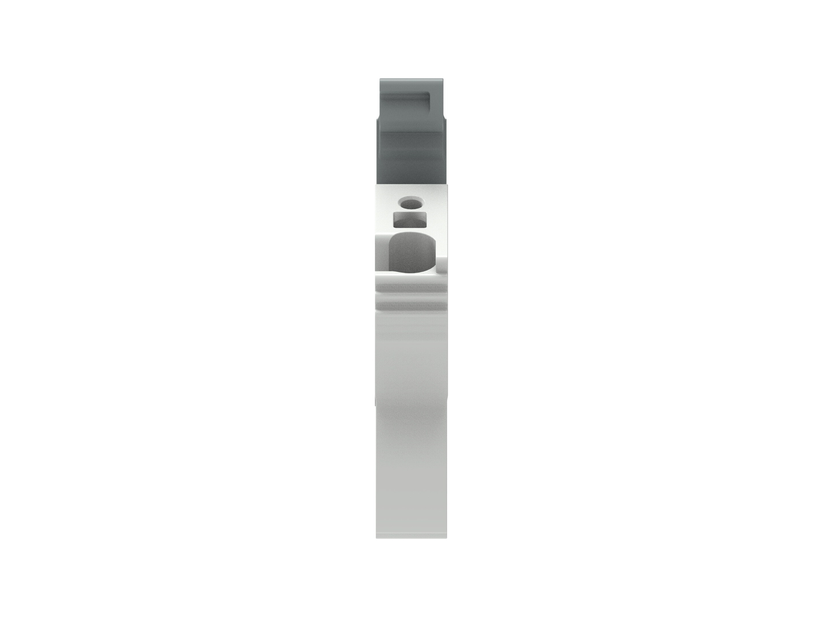 Entrelec 1SNK708410R0000 1SNK7084 Series Grey, 0.5 – 6mm², 1-Level, Spring Termination, Fused