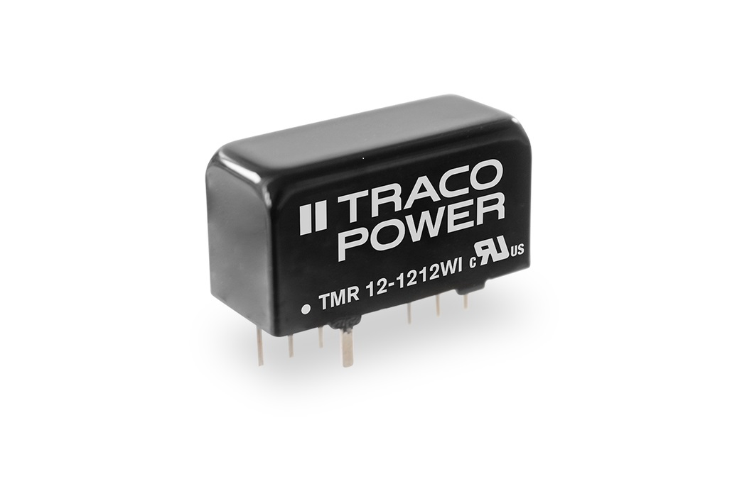 TRACOPOWER TMR 12WI DC-DC Converter, 12V dc/ 500mA Output, 9 → 36 V dc Input, 12W, PCB Mount, +85°C Max Temp