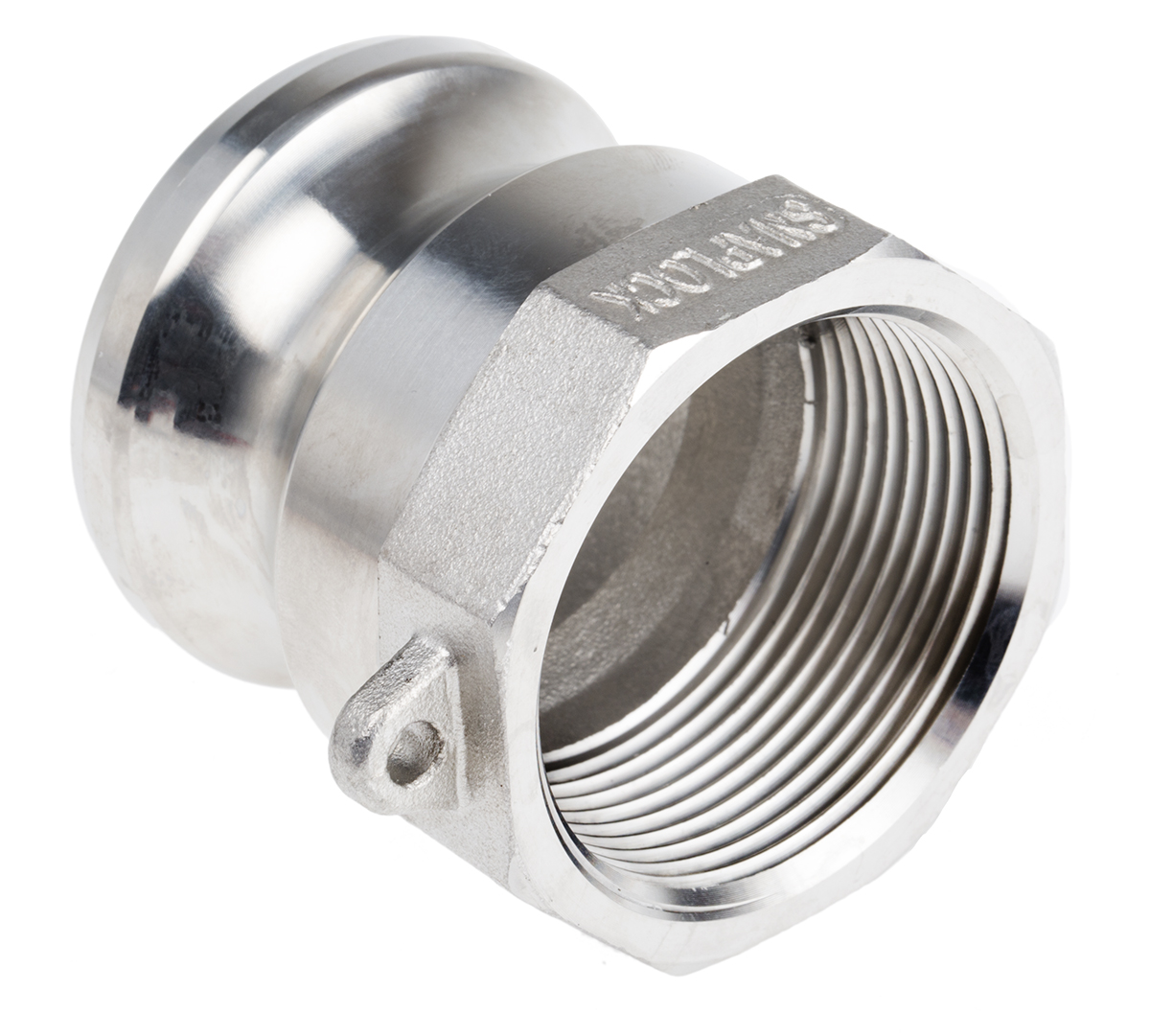 RS PRO Hose Connector, Straight Camlock Adaptor, BSPT 1-1/2in 1-1/2in ID, 17 bar