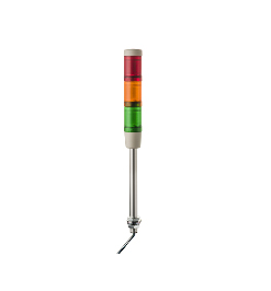 Schneider Electric Harmony Series Red/Green/Amber Signal Tower, 3 Lights, 24 V ac/dc, Base Mount