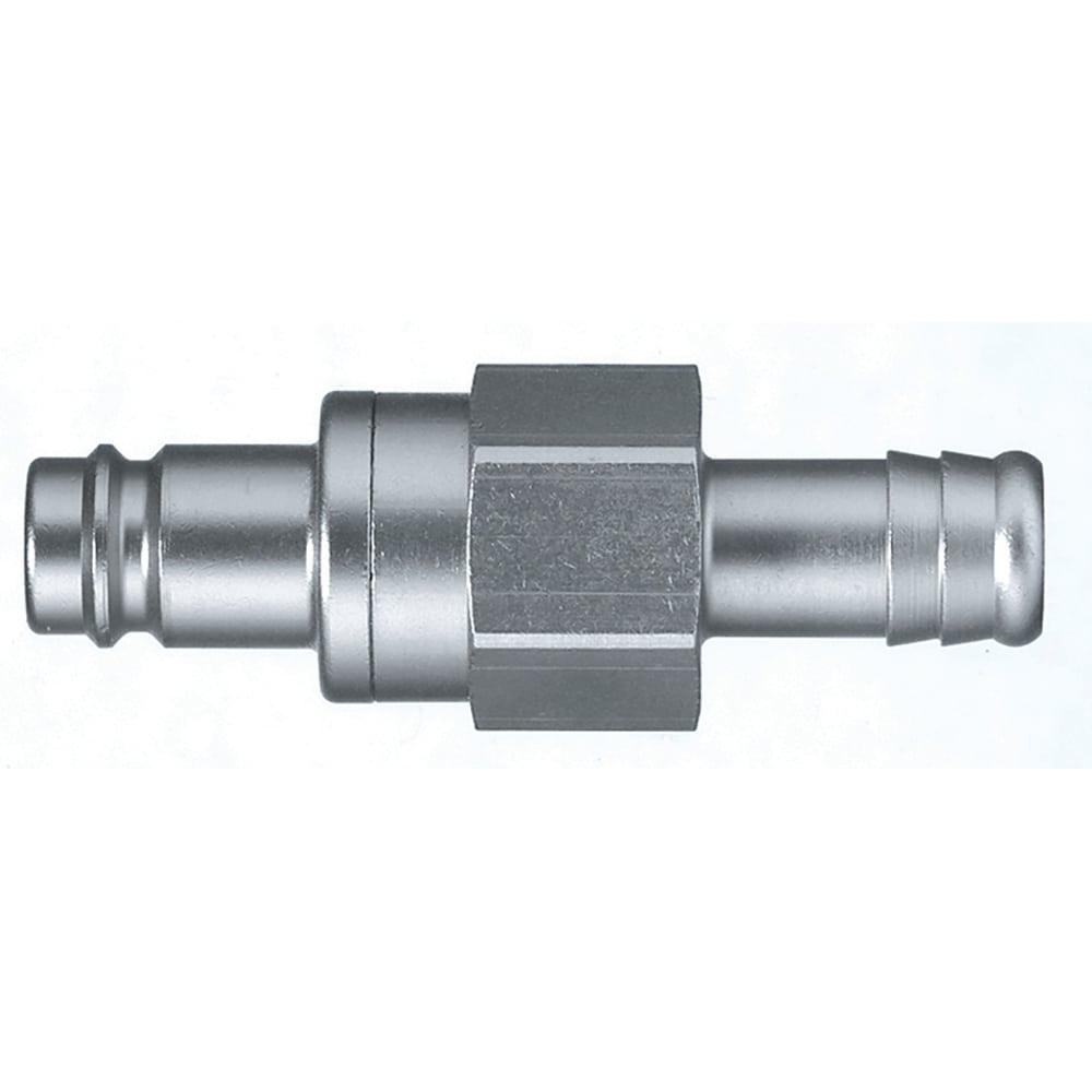 Legris Nickel Plated Brass Female, Male Pneumatic Quick Connect Coupling, Hose Barb