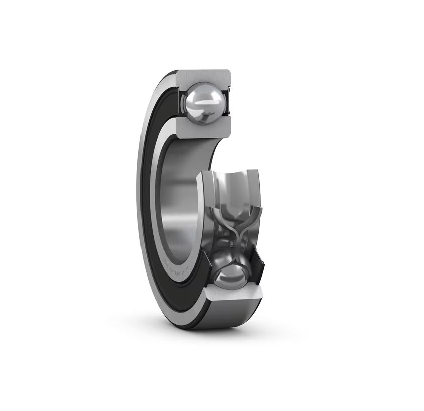 SKF 6313-2RS1 1 Row Ball Bearing - 65 mm ID, 140 mm OD